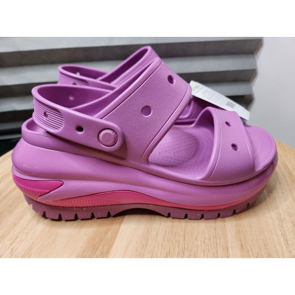Crocs Mega Crush Sandal Women’s 10 EU 41‑42 Bubble Platform Slide